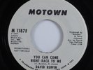 Crossover Soul 45 DAVID RUFFIN You Can Come Right Back To Me MOTOWN promo HEAR