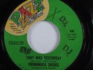 Crossover Soul 45 PRIMBROCK SKIGGS That Was Yesterday PZAZZ HEAR