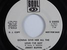 Northern Soul 45 JIMMY RUFFIN Gonna Give Her All The Love I've...SOUL promo HEAR