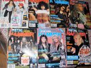 7 REVUES METAL HAMMER Avec leur poster  N°5-7-8-9-11-14-15...1989/90