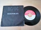 AC/DC - BACK IN BLACK 7/45 RARE PORTUGAL