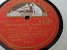 RARE PIERRE BERNAC & FRANCIS POULENC TROIS BALLADES DE FRANCOIS VILLON DB6385-86