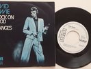 DAVID BOWIE knock on wood 45 ORG 1975 *PROMO* WHITE LABEL SPANISH PRESS 45 EX
