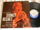 Fabulous SIDNEY BECHET Jonah Jones 47 W 63rd RVG Blue Note BLP 1207 mono dg LP