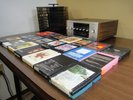 Pioneer H-R99 8 Track Player Recorder *TESTED 20 Tapes 1 NEW Blank Tape Carousel
