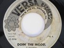 EDDIE CLEARWATERS Doin' The Model Versa Soul Funk Clearwater 45 HEAR