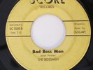 BOSSMEN Bad Boss Man / Mashed Potatoes Score Garage R&B 45 HEAR