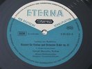 YEHUDI MENUHIN Beethoven Konzert für Violine../ DDR STEREO LP 1967 ETERNA 825450