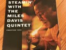 THE MILES DAVIS QUINTET Steamin' '61 ORIG PRESTIGE PRLP 7200 RVG DG VG+