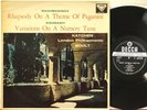 SXL 2176 WB ED1 Katchen, Rachmaninoff Paganini Rhapsody, Dohnanyi, Boult, LPO