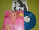 Rod Stewart Greatest Blue Vinyl RARE Israel Made Only LP Hebrew Sleeve + Poster