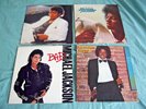 MICHAEL JACKSON - 4 x Vinyl LPs BAD/THRILLER/OFF THE WALL/THE BEST OF VG+