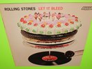 THE ROLLING STONES   LET IT BLEED LP   NEAR MINT ORIGINAL PRESS WITH POSTER
