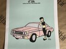 THE COURTEENERS PETE MCKEE ROYAL ALBERT HALL POSTER 23.3  SIGNED LIMITED EDITION