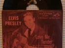 ELVIS PRESLEY Love Me Tender Anyway You Want Me Orig RCA 47-6643 Pink PS 45 VG++