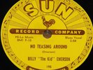 BILLY EMERSON   NO TEASING AROUND b/w IF LOVIN BELIEVING   SUN 78 RPM E+ EX PLUS
