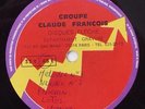 CLAUDE FRANCOIS - MAQUETTE ACETATE FLECHE 45T FORMAT 25CM 10