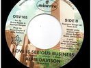 loves a serious business..alfie davison NEW Minter   inc Orig & mix .. LOW £8