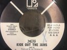 MC5 - 7'' - Kick out the jams, original U.S. Radio Station White Label 1969