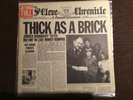 Jethro Tull: Thick As A Brick lp US pressing 1972 + Benefit lp UK 1st press 1970