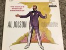1959 LP AL JOLSON:  World's Greatest Entertainer  Kraft Music Hall Broadcasts