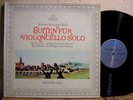 ARCHIV 198 188 PIERRE FOURNIER JS BACH SOLO CELLO SUITES #5 & 6 NM