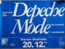 Depeche Mode Bremen poster 1983 Rar Original Top Plakat no cd no Ticket no vinyl