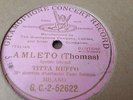 TITTA RUFFO AMLETO-SPETTRO INFERNAL GRAMOPHONE CONCERT G.C-2-52622