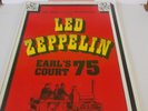 LED ZEPPELIN 1975 CONCERT PROGRAMME AND TICKET EARLS COURT