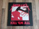 Metallica Vinyl LP Kill Em All UK 1983 MFN7 VG/VG++