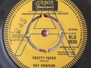 Roy Orbison-  Pretty Paper Original U.K Demo 45