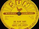 JERRY LEE LEWIS BIG BLON' BABY b/w LOVIN UP A STORM USA SUN 78 RPM E EX GRADE