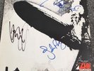 Led Zeppelin Vinyl Cover Signed