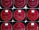 9  OLD 1900s 12 In VICTOR RED SEAL 78 RPM Records w/ Album Good Grades See List