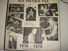 4 Lp Box SEX PISTOLS - SEX PISTOLS FILE 1976-1978 Lim Ed 5 of 250 Vinyl MINT-