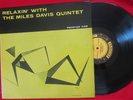 Miles Davis/J Coltrane RELAXIN' orig Prestige yel/blk Berg DG LP RVG mono VG++