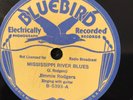 Bluebird 5393 Jimmie Rodgers MY BLUE EYED JANE  EE- 78 rpm  1930 w hot jazz band