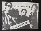 The Damned: New Rose/Help French Single  70x49cm & other damned 2 posters