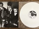 THE DAMNED “New Rose” 12” Stiff Records Neat Neat Neat White Vinyl