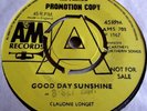 CLAUDINE LONGET   GOOD DAY SUNSHINE ** 1967 A&M 45 PROMO