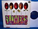 ROLLING STONES   FLOWERS LP   1967 STEREO IN A MONO COVER w/ STEREO STICKER   NM