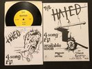 HATED  7”   (4 Song EP) *Stress Records KBD/Punk
