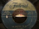 DOO WOP DOMINOES FEDERAL 12001 DO SOMETHING FOR ME/CHICKEN BLUES 1951