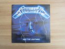 METALLICA - Ride The Lightning 1990 Korea Orig 1st Vinyl LP INSERT