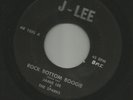 ROCKABILLY bw/ TEEN- JAMIE LEE & SPARKS- ROCK BOTTOM BOOGIE- HEAR BOTH- on J-LEE