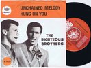 THE RIGHTEOUS BROTHERS Unchained Melody scandinavian 45PS 1965