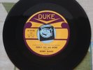 Bobby Bland 45 Don't Cry No More / St. James Infirmary 1961 Duke Blues R&B VG++