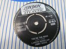 LAVERN BAKER AND JIMMY RICKS YOU'RE THE BOSS 1960 LONDON 45-HLK 9300 EXCELLENT