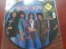 Bon Jovi Slippery When Wet Picture Disc LP Record Vinyl Rare 1986 Pressing Jon
