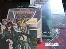 ROD STEWART 5X RECORDS, GASOLINE ALLEY, NEVER A DULL MOMENT, EVERY PICTURE TELLS